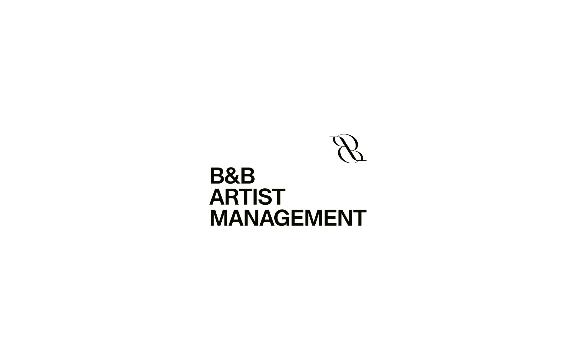 B&B Artist Management logo