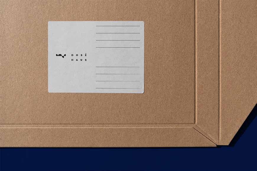 Dosé Haus — Brand identity & packaging