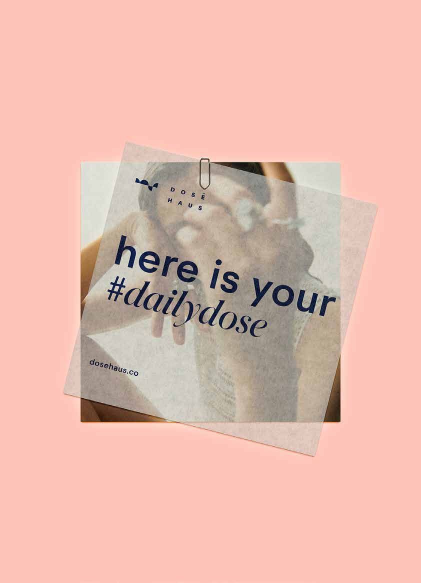 Dosé Haus — Brand identity & packaging