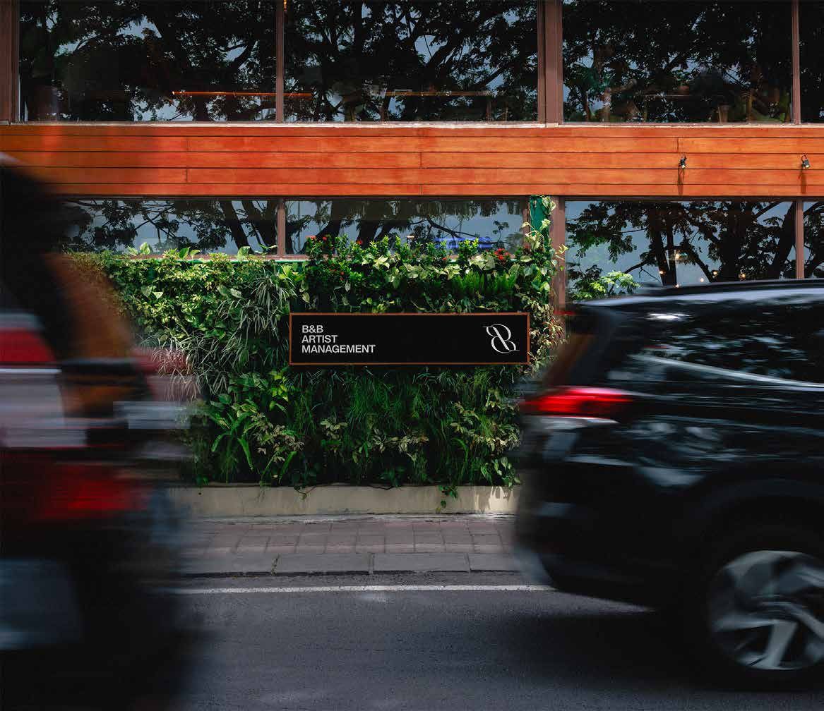 B&B Artist Management — Art direction & brand identity