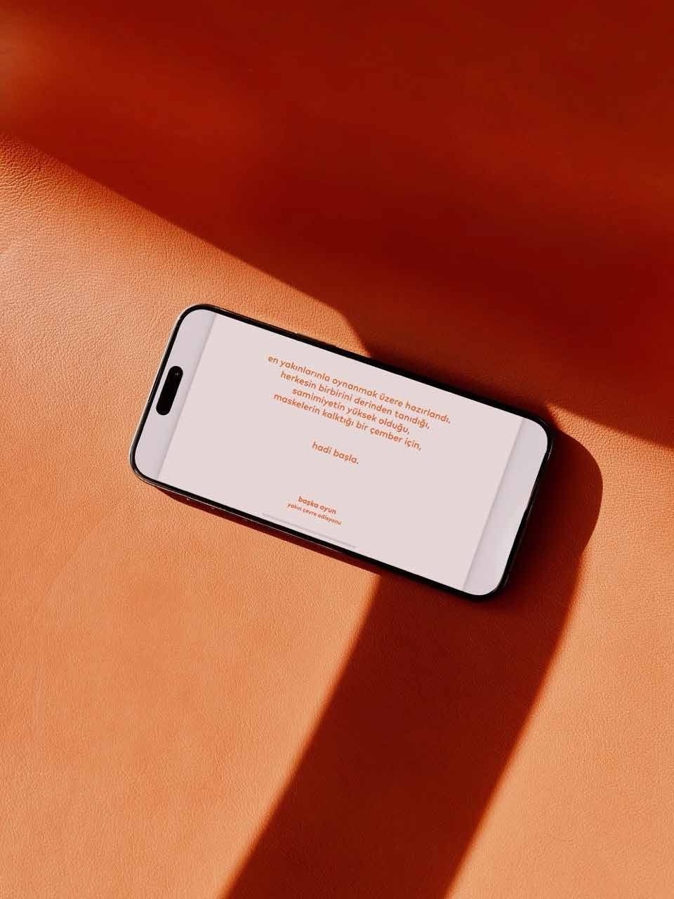 Başka Oyun — Art direction & packaging